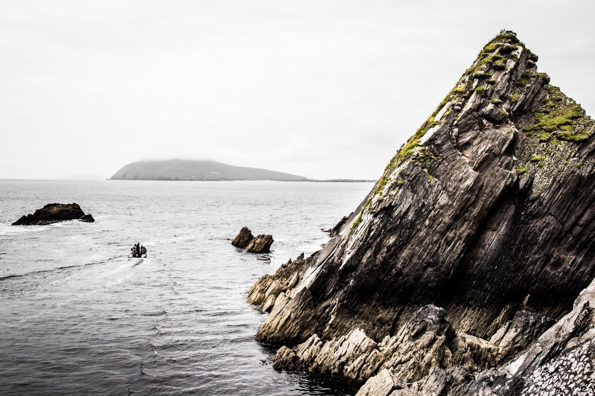 The Blasket Islands off the south coast of the Dingle Peninsula, County Kerry